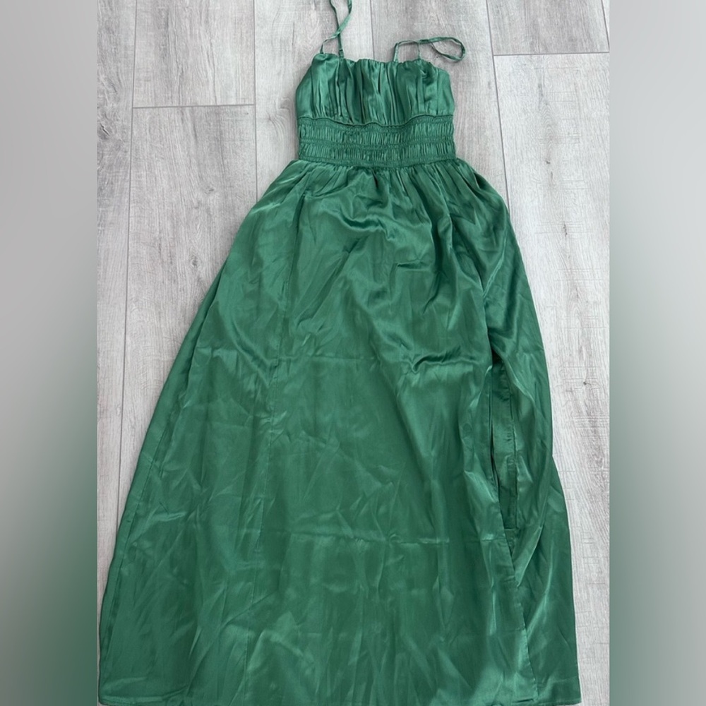 Green Abercrombie & Fitch Maxi Dress
